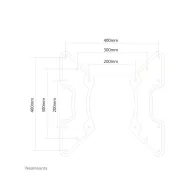 Konwerter VESA Neomounts by Newstar VESA Conversion Plate z VESA 200x200 do 400x200, 400x400 FPMA-VESA440