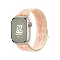 Opaska sportowa Nike Apple Watch Sport Band Regular MUJY3ZM/A - 45 mm, Księżycowa poświata, Różowy