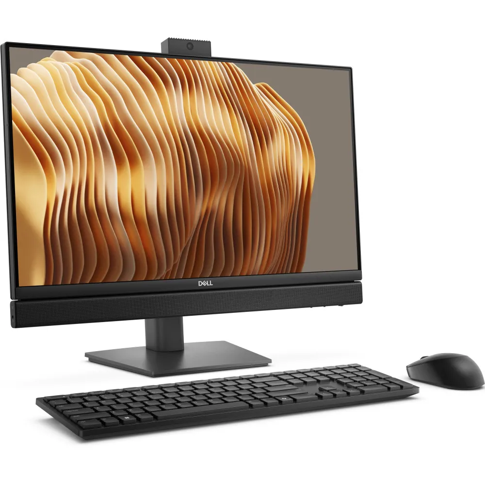 Komputer All-in-One Dell Pro 24 QC24251 BTO005_QC24251_EMEA - i5-14500T/23,8" WUXGA IPS/RAM 16GB/512GB/Integrated/Czarno-srebrny/WiFi/Win 11 Pro/3OS ProSupport NBD - zdjęcie