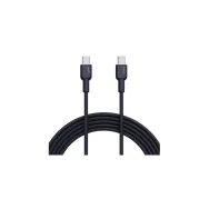 Kabel AUKEY USB-C do USB-C CB-NCC1, Power Delivery 60W 3A, USB 2.0, 1m, Czarny | Sklep ITnes.pl, IT for BUSINESS