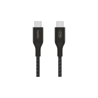 Kabel Belkin BoostCharge USB-C do USB-C Cable 240W CAB015BT2MBK, 2m, 240W, Czarny | Sklep ITnes.pl, IT for BUSINESS