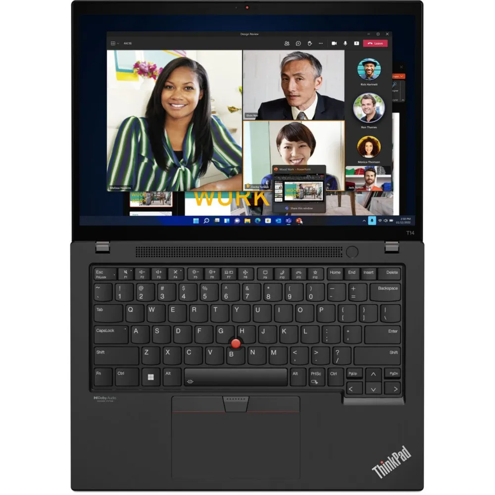 Laptop Lenovo ThinkPad T14 Gen 3 Intel 21AH00CSPB - i7-1255U/14" WUXGA IPS/RAM 16GB/SSD 512GB/Windows 10 Pro/3 lata OS-Pr - zdjęcie