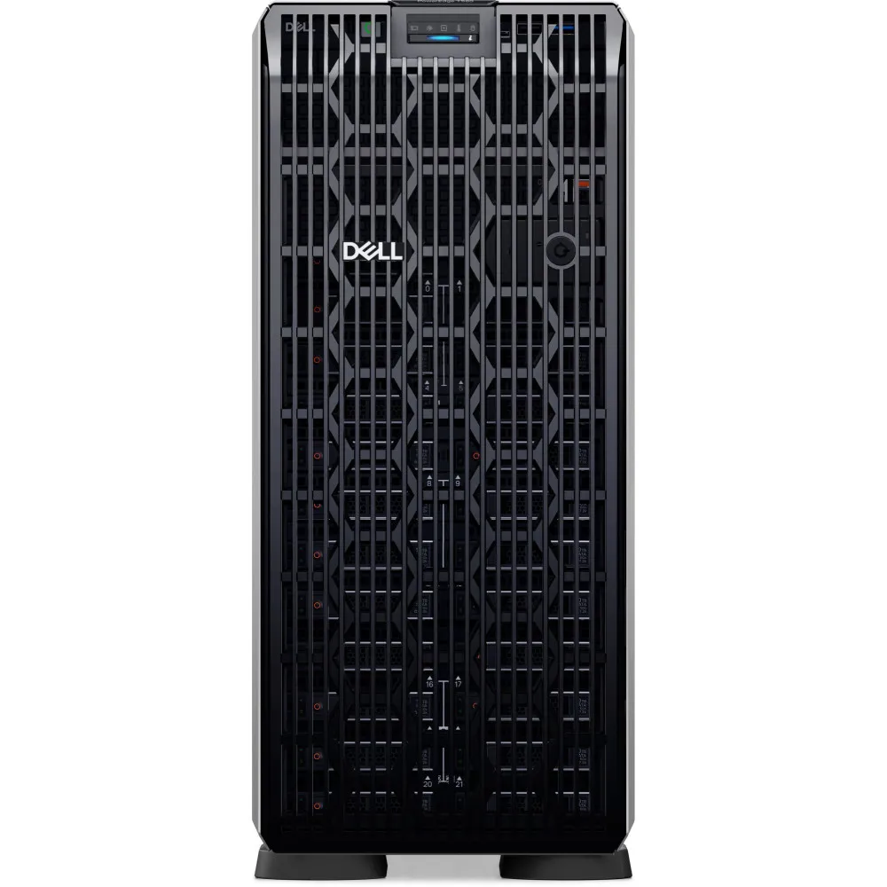 Serwer Dell PowerEdge T560 EMEA_PET560SPL4WSTD25, Tower, Intel Xeon Scalable 4514Y, 32GB, 1x(1x480GB), 2xLAN, 3OS NBD, WinSrv 20