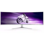 Monitor Philips 49M2C8900L/00, 48,9", 5120x1440, 144Hz, 32:9, zakrzywiony, QD OLED, FreeSync, HDR, 0,03 ms, USB-C, Biały | Sklep