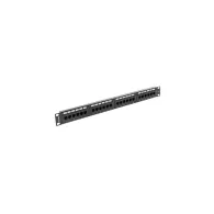 Lanberg PATCH PANEL 24 PORT 1U KAT.6 CZARNY - PPU6-1024-B | Sklep ITnes.pl - IT for BUSINESS