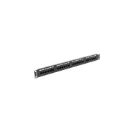 Lanberg PATCH PANEL 24 PORT 1U KAT.6 CZARNY - PPU6-1024-B | Sklep ITnes.pl - IT for BUSINESS