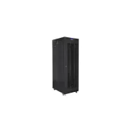 Szafa rack 19" 27U Lanberg FF01-8027-23BL, 800 x 1461 x 1000 mm, drzwi perforowane, LCD | Sklep ITnes.pl, IT for BUSINESS