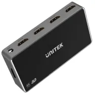 Rozgałęźnik sygnału Unitek HDMI 1.4b 1-in-4 Out 4K V1109A, Kolor srebrny, Czarny | Sklep ITnes.pl, IT for BUSINESS