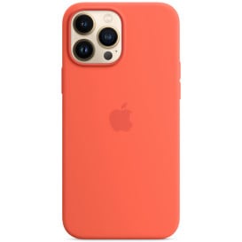 Etui silikonowe Apple Silicone Case z MagSafe MN6D3ZM/A do iPhone 13 Pro Max - Pomarańczowe