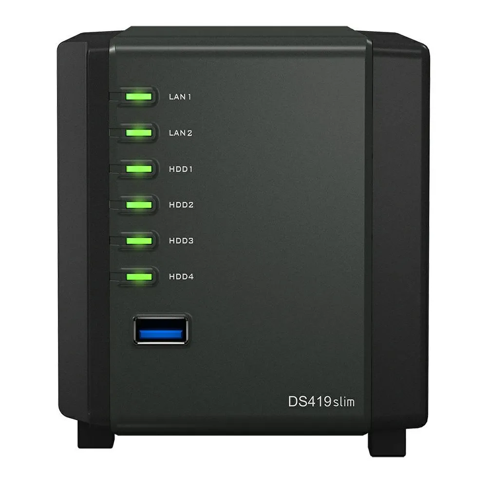 Serwer NAS Synology DiskStation DS419SLIM - zdjęcie poglądowe 3