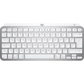 Klawiatura bezprzewodowa Logitech MX Keys Mini for Mac US 920-010526 - Biała, Srebrna