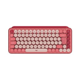 Klawiatura bezprzewodowa Logitech Pop Keys US 920-010737 - Różowa