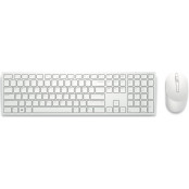 Zestaw bezprzewodowy klawiatura i mysz Dell Pro Wireless KM5221W 580-AKEZ - Biały