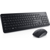 Zestaw bezprzewodowy klawiatura i mysz Dell KM3322W 580-AKFZ - Czarny