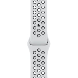 Pasek sportowy Nike Apple Watch Sport Band Regular ML893ZM/A - 45 mm, Biały