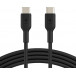 Kabel Belkin USB-C / USB-C CAB003BT2MBK - 2 m, Czarny