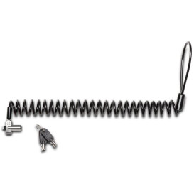 Linka zabezpieczająca Kensington N17 Portable Keyed Laptop Lock K66644EU - 2,3 m, Czarna