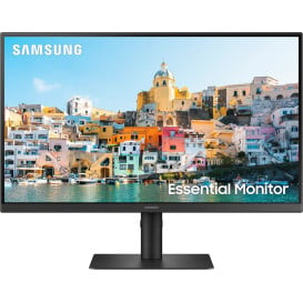 Monitor Samsung Essential LS24A400UJUXEN - 23,8"/1920x1080 (Full HD)/75Hz/IPS/FreeSync/5 ms/pivot/USB-C/Czarny