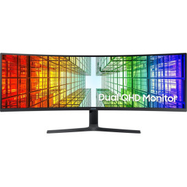 Monitor Samsung ViewFinity LS49A950UIUXEN - 49"/5120x1440/120Hz/32:9/zakrzywiony/VA/HDR/4 ms/USB-C/Czarny