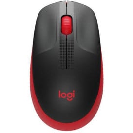 Mysz bezprzewodowa Logitech M190 Full-size 910-005908 - Czarna, Czerwona