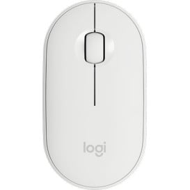 Mysz bezprzewodowa Logitech Pebble M350 910-005716 - Biała