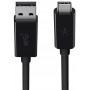 Kabel Belkin USB-A ,  USB-C F2CU029BT1M-BLK - zdjęcie poglądowe 1