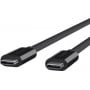 Kabel Belkin USB-C ,  USB-C F2CU049BT2M-BLK - zdjęcie poglądowe 1