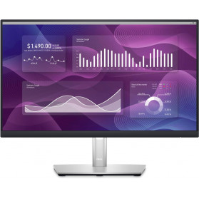 Monitor Dell P 210-BDFR - 21,5", 1920x1080 (Full HD), 60Hz, IPS, 5 ms, pivot, USB-C, Srebrny - zdjęcie 6
