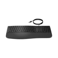 Klawiatura HP 485 Comfort Wired Keyboard 8T6M2AA - Czarna