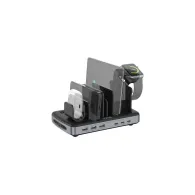 Stacja ładująca Unitek uCharge Station HP6 Multi-Device Charging Station with Wide Compatibility P1207B - Czarna