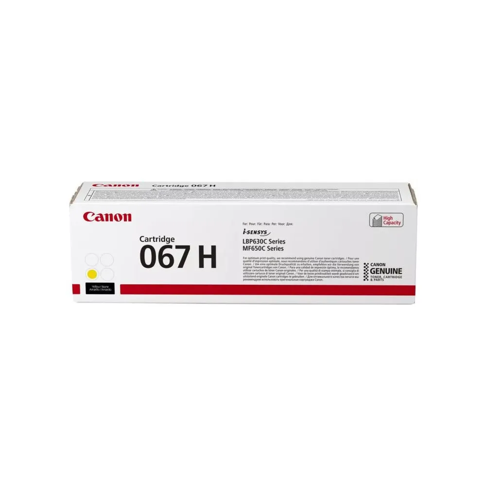 Toner Canon CRG-067H Yellow 5103C002 - Oryginał, 2350 stron