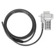 Linka zabezpieczająca Targus DEFCON Ultimate Universal Serialised Combination Cable Lock ASP96GL-S - T-Lock, Nano, Wedgelock