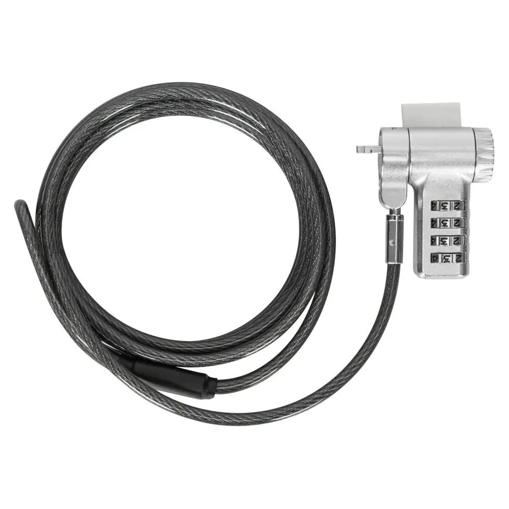 Linka zabezpieczająca Targus DEFCON Ultimate Universal Serialised Combination Cable Lock ASP96GL-S - T-Lock, Nano, Wedgelock
