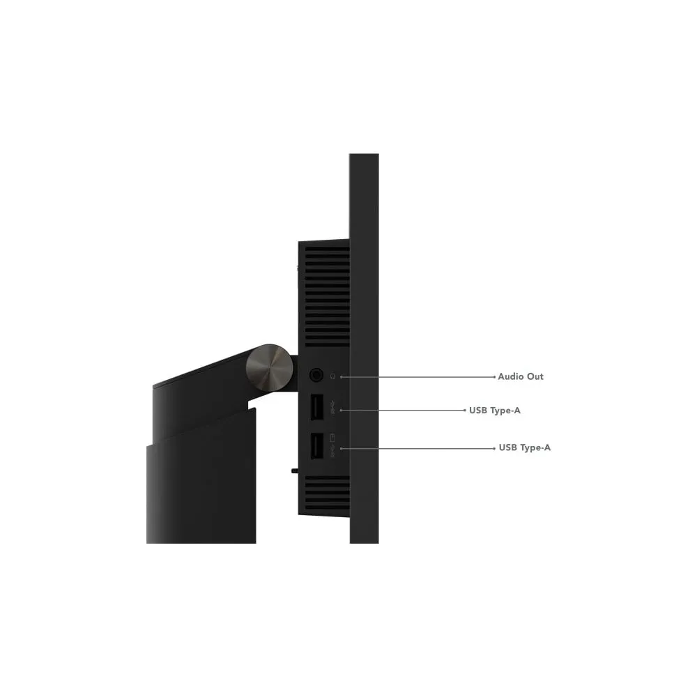 Zdjęcie produktu Monitor Lenovo ThinkVision T24m-29 63A5GAT6EU - 23,8"/1920x1080 (Full HD)/60Hz/IPS/4 ms/pivot/USB-C/Czarny