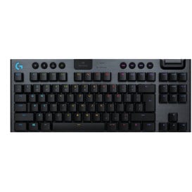 Klawiatura bezprzewodowa Logitech G915 TKL Linear US 920-009520 - Kolor grafitowy, Czarna