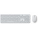 Zestaw bezprzewodowy klawiatura i mysz Microsoft Bluetooth Desktop QHG-00043 - Biały