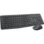 Zestaw bezprzewodowy klawiatura i mysz Logitech MK235 920-007905 - zdjęcie poglądowe 1