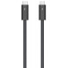 Kabel Apple Pro Thunderbolt 4/ Thunderbolt 4 MN713ZM/A - 1,8 m , Czarny