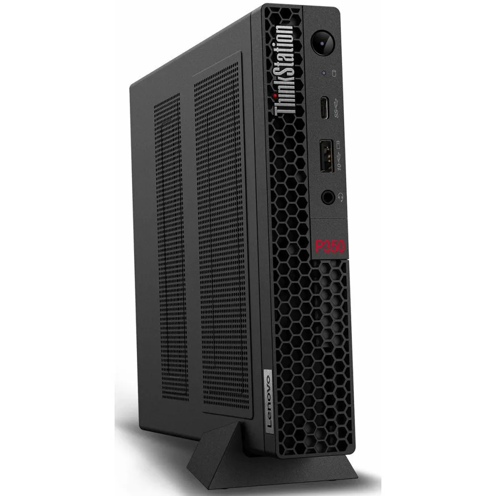 Stacja robocza Lenovo ThinkStation P350 30EF000APB - i5-11500T/RAM 16GB/SSD 256GB/NVIDIA T600/Windows 10 Pro/3 lata On-Site - zdjęcie