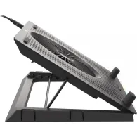 Podstawka chłodząca Genesis Oxid 450 RGB NHG-1678 - Wielobarwne podświetlenie, Czarna | Sklep ITnes.pl - IT for BUSINESS