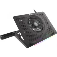 Podstawka chłodząca Genesis Oxid 450 RGB NHG-1678 - Wielobarwne podświetlenie, Czarna | Sklep ITnes.pl - IT for BUSINESS