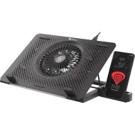 Podstawka chłodząca Genesis Oxid 450 RGB NHG-1678 - Wielobarwne podświetlenie, Czarna | Sklep ITnes.pl - IT for BUSINESS
