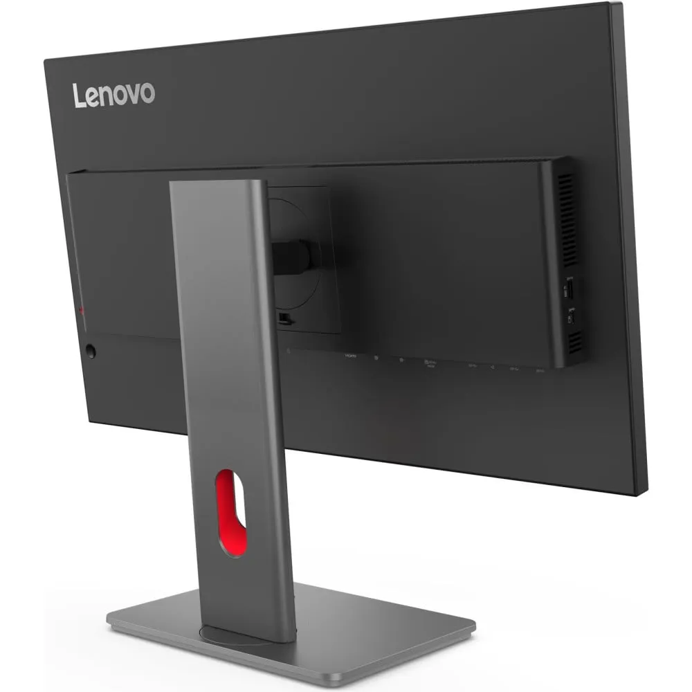 Monitor Lenovo ThinkVision P27QD-40 64B3ZAT2EU - 27/2560x1440 (QHD)/24Hz-120Hz/IPS/4 ms/pivot/kamera/USB-C/Czarny
