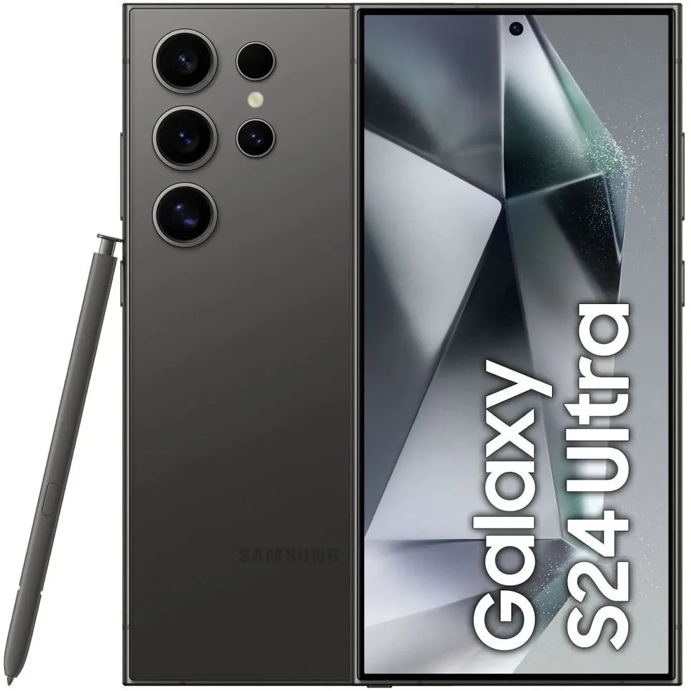Smartfon Samsung Galaxy S24 Ultra SM-S928BZKGEUE, Snapdragon 8 Gen 3, 6,8" 3120x1440, 256GB, 12GB, 5G, Czarny, 200+12Mpix, Andro