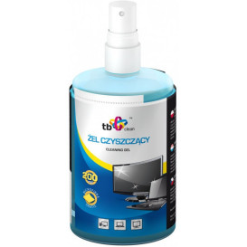 Żel czyszczący i ściereczka z mikrofibry TB Clean do ekranów 1297750801 - 200 ml
