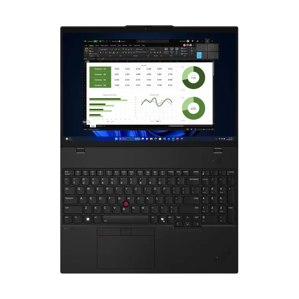 Laptop Lenovo ThinkPad L16 Gen 1 Intel 21L3W491UPB - Core Ultra 7 155U/16" WUXGA IPS/RAM 64GB/SSD 512GB/Modem LTE/Windows 11 Pro - zdjęcie