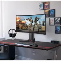 Uchwyt biurkowy na monitor Techly 13-32" - 2-8 kg, Czarny - 108569 | Sklep ITnes.pl - IT for BUSINESS