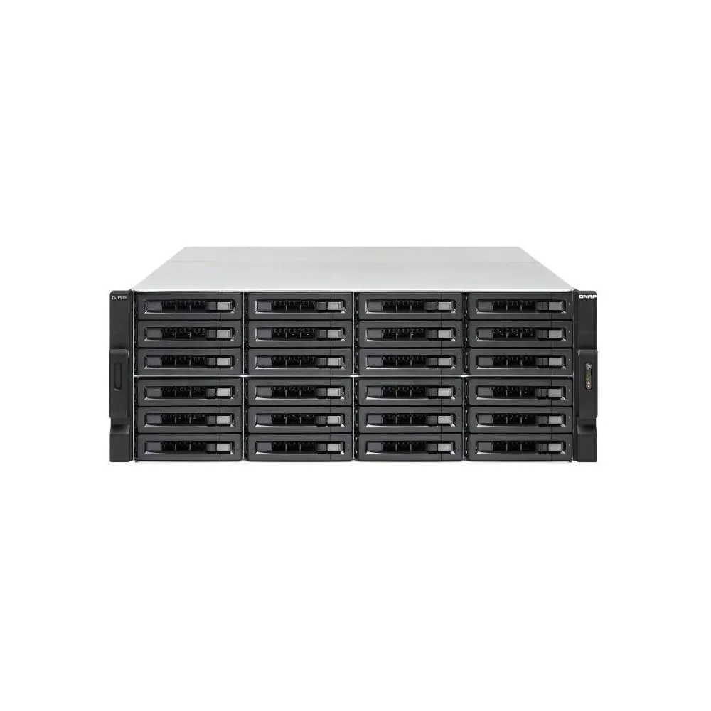 Serwer NAS QNAP Rack TS-H2483XU-RP-E2236-PC, Rack (4U), Intel Xeon E-2236, 128GB RAM, 64TB, 24 wnęk, hot-swap, 3 lata Carry-in | Sklep ITnes.pl, IT for BUSINESS