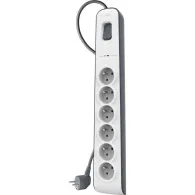 Listwa antyprzepięciowa Belkin 650J BSV603CA2M - 6 gniazda, 2 m, Biała, Szara - BSV603CA2M | Sklep ITnes.pl - IT for BUSINESS