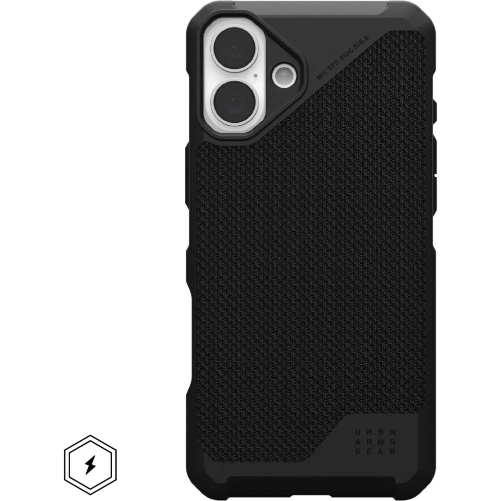 Etui ochronne na smartfon UAG Metropolis LT Magsafe do iPhone 16 Plus z MagSafe 114451113940, Czarne | Sklep ITnes.pl, IT for BU